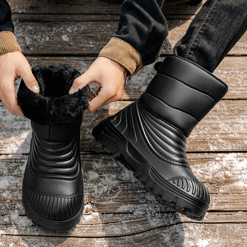 New men's winter snow boots th - đánh giá và giá Waterproof Winter Boot