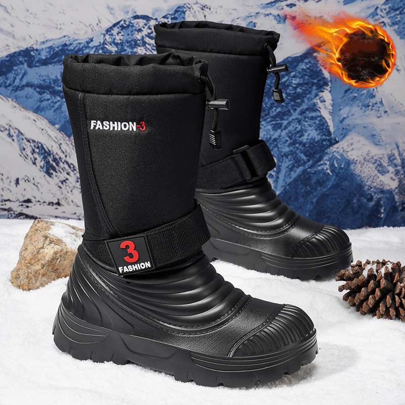 Men's New Snow Boots for Autum - đánh giá và giá Waterproof Winter Boot