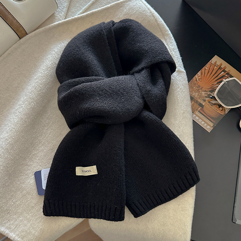 100% Wool Scarf Women Men Soli - đánh giá và giá Wool Scarf Men