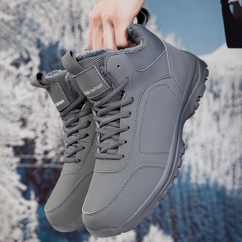 Winter Men's Boots Warm Plush  - đánh giá và giá Waterproof Winter Boot