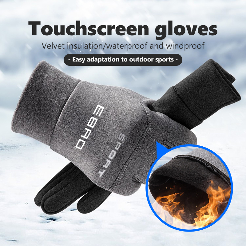 Waterproof Winter Warm Gloves  - đánh giá và giá Touch Screen Gloves