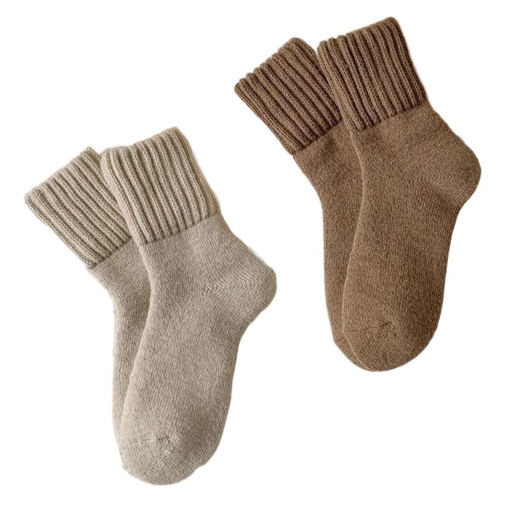 Creative Solid Color Thickened - đánh giá và giá Thermal Sock Wool