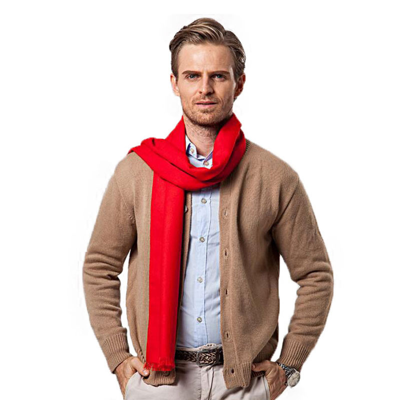 Thời Trang Mùa Đông Màu Áo Khă - đánh giá và giá Wool Scarf Men