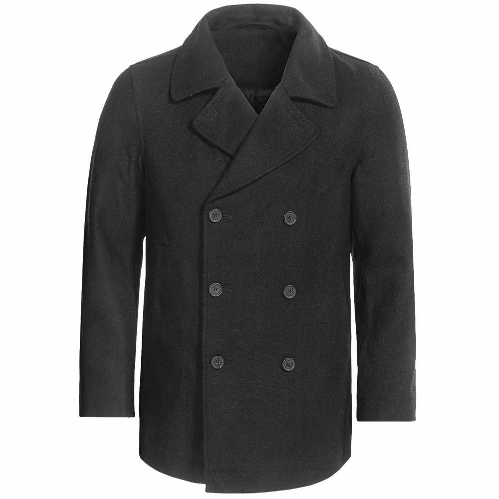 Tùy chỉnh Thực Hiện Than màu x - đánh giá và giá Wool Coat Peacoat