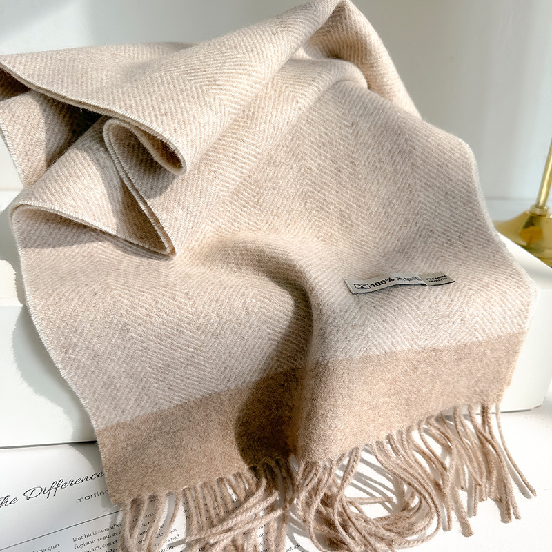 100% Pure Wool Scarf Women Men - đánh giá và giá Wool Scarf Men